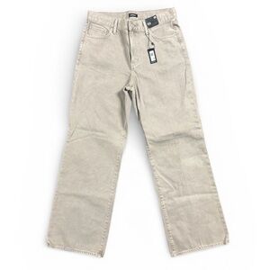 Express Wide Leg High Rise Beige Jeans | NWT | Size 10R | Conscious Edit